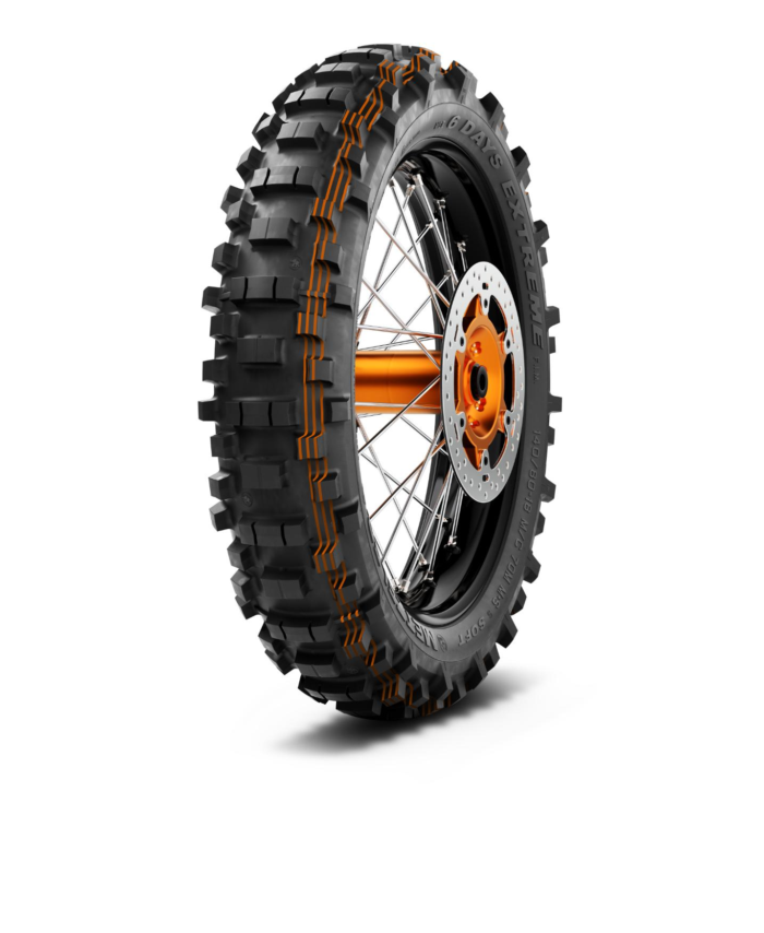 METZELER 140/80-18 70M MCE 6 DAYS EXT SOFT R  M+S ORANGE